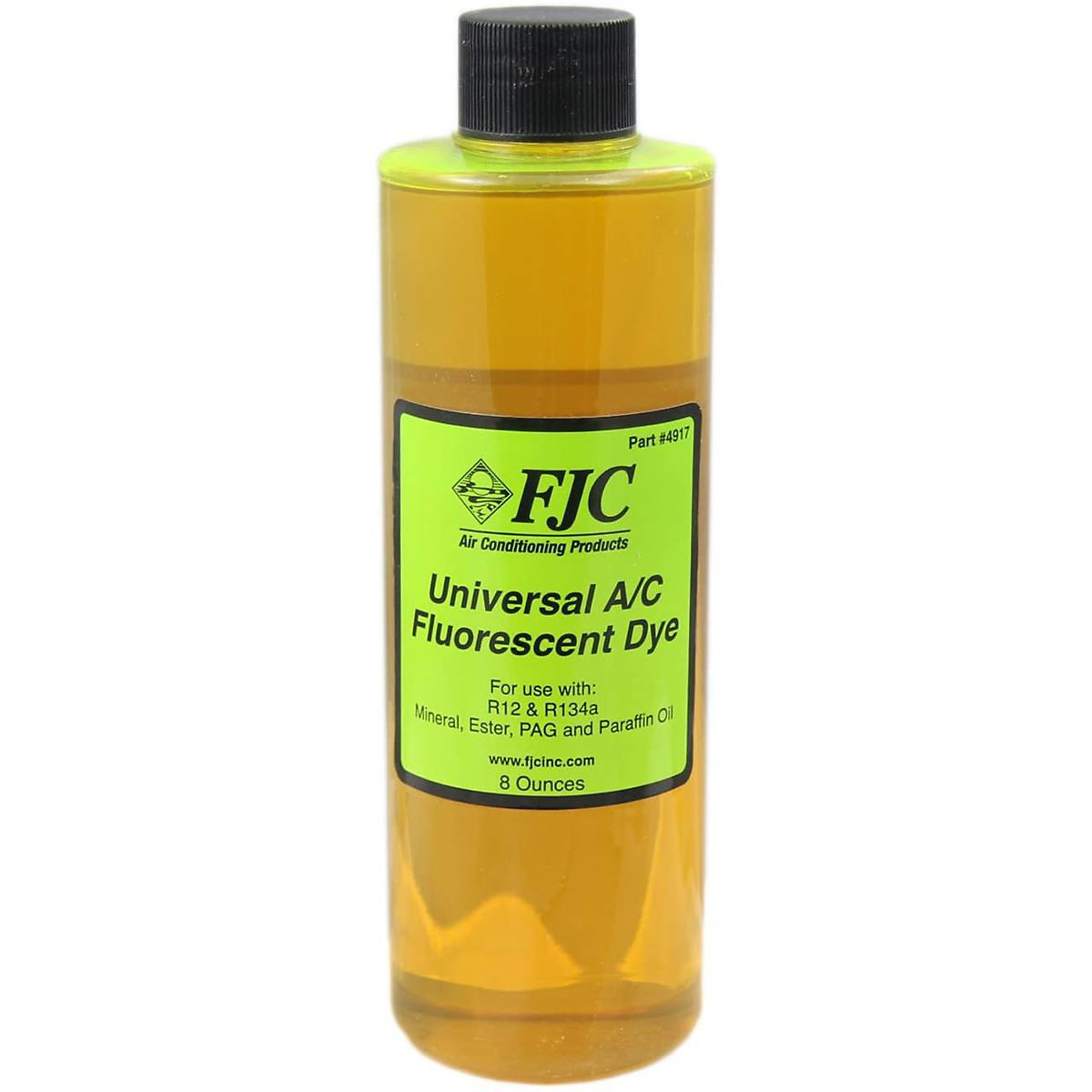 FJC Universal A/C Dye — 8 Oz., UV Leak Detection, Model# FJC4917